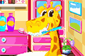 baby giraffe salon game