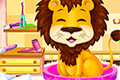 baby lion salon game