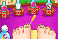foot nail polish game
