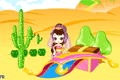 girl in the desert game