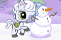 snowy pony game