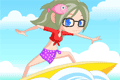 surfing girl game
