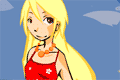 linda beach dress up