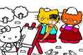 coloring kitty
