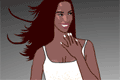 naomi campbell dress up